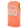 Dres Cleveland Cavaliers Prilagođeni Nike 2025-26 City Edition Naranča Swingman